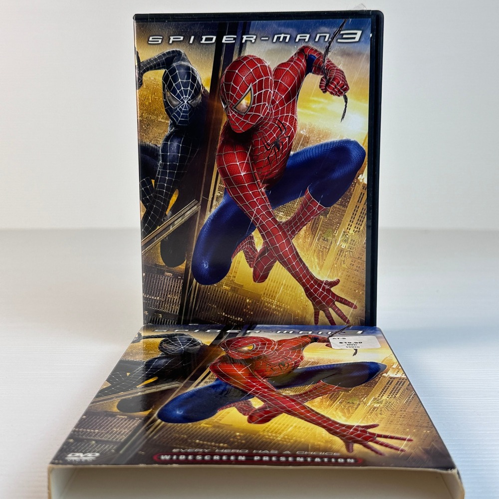 Spider-Man 3 DVD 2007 Widescreen Edition Tobey Maguire Marvel Sam Raimi Venom